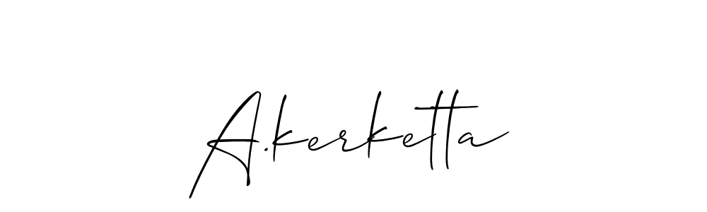 You can use this online signature creator to create a handwritten signature for the name A.kerketta. This is the best online autograph maker. A.kerketta signature style 2 images and pictures png