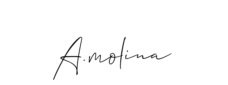 You can use this online signature creator to create a handwritten signature for the name A.molina. This is the best online autograph maker. A.molina signature style 2 images and pictures png