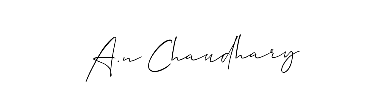 Here are the top 10 professional signature styles for the name A.n Chaudhary. These are the best autograph styles you can use for your name. A.n Chaudhary signature style 2 images and pictures png