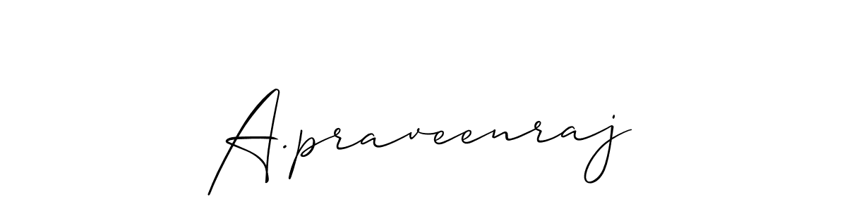 This is the best signature style for the A.praveenraj name. Also you like these signature font (Allison_Script). Mix name signature. A.praveenraj signature style 2 images and pictures png