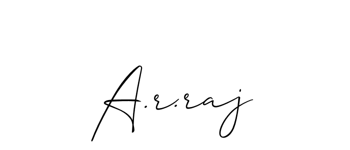 Once you've used our free online signature maker to create your best signature Allison_Script style, it's time to enjoy all of the benefits that A.r.raj name signing documents. A.r.raj signature style 2 images and pictures png