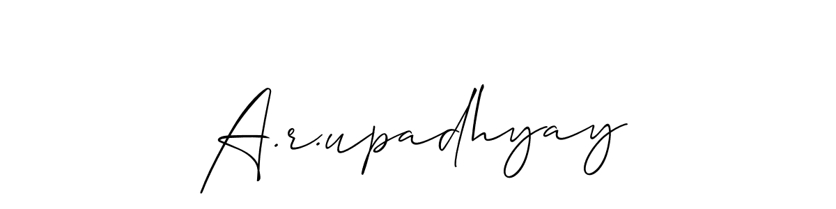 See photos of A.r.upadhyay official signature by Spectra . Check more albums & portfolios. Read reviews & check more about Allison_Script font. A.r.upadhyay signature style 2 images and pictures png