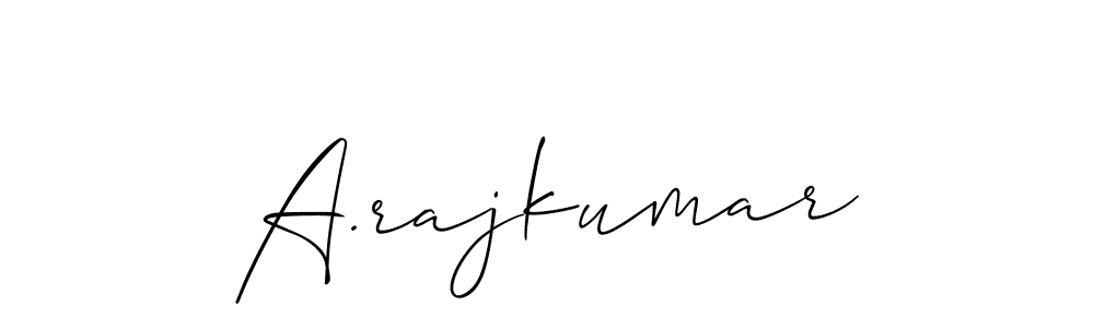 Once you've used our free online signature maker to create your best signature Allison_Script style, it's time to enjoy all of the benefits that A.rajkumar name signing documents. A.rajkumar signature style 2 images and pictures png