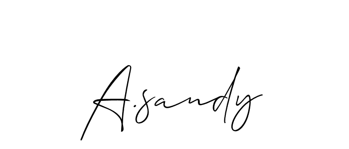 See photos of A.sandy official signature by Spectra . Check more albums & portfolios. Read reviews & check more about Allison_Script font. A.sandy signature style 2 images and pictures png