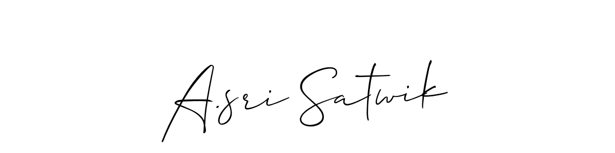 Check out images of Autograph of A.sri Satwik name. Actor A.sri Satwik Signature Style. Allison_Script is a professional sign style online. A.sri Satwik signature style 2 images and pictures png