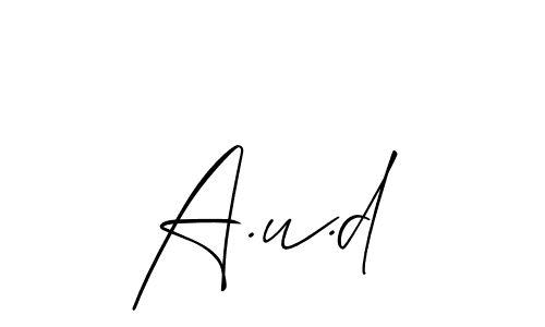 See photos of A.u.d official signature by Spectra . Check more albums & portfolios. Read reviews & check more about Allison_Script font. A.u.d signature style 2 images and pictures png