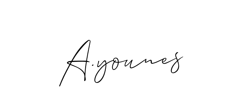 Here are the top 10 professional signature styles for the name A.younes. These are the best autograph styles you can use for your name. A.younes signature style 2 images and pictures png