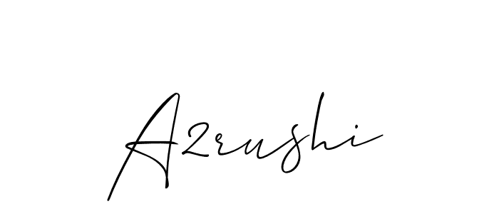 Use a signature maker to create a handwritten signature online. With this signature software, you can design (Allison_Script) your own signature for name A2rushi. A2rushi signature style 2 images and pictures png