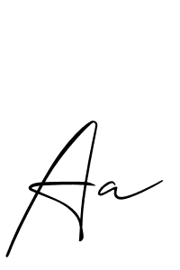 This is the best signature style for the Aa name. Also you like these signature font (Allison_Script). Mix name signature. Aa signature style 2 images and pictures png