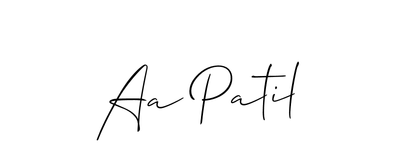 Check out images of Autograph of Aa Patil name. Actor Aa Patil Signature Style. Allison_Script is a professional sign style online. Aa Patil signature style 2 images and pictures png