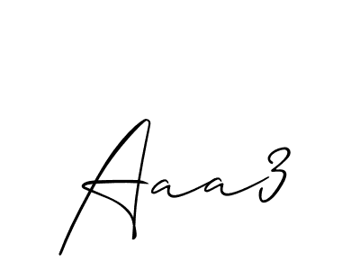 Also we have Aaa3 name is the best signature style. Create professional handwritten signature collection using Allison_Script autograph style. Aaa3 signature style 2 images and pictures png