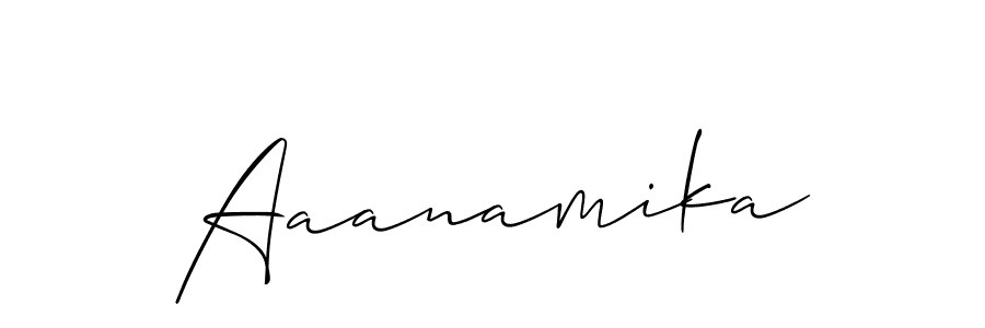 You can use this online signature creator to create a handwritten signature for the name Aaanamika. This is the best online autograph maker. Aaanamika signature style 2 images and pictures png