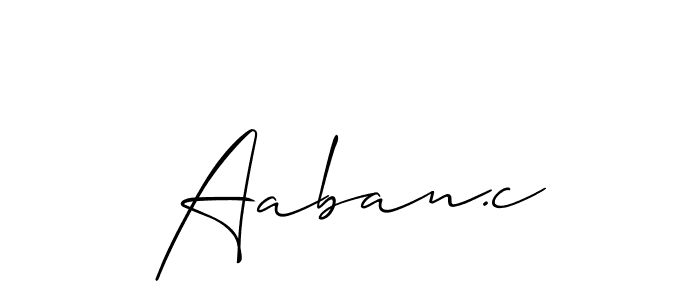 You can use this online signature creator to create a handwritten signature for the name Aaban.c. This is the best online autograph maker. Aaban.c signature style 2 images and pictures png