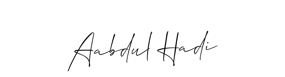 Best and Professional Signature Style for Aabdul Hadi. Allison_Script Best Signature Style Collection. Aabdul Hadi signature style 2 images and pictures png