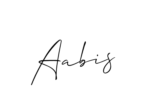 Similarly Allison_Script is the best handwritten signature design. Signature creator online .You can use it as an online autograph creator for name Aabis. Aabis signature style 2 images and pictures png