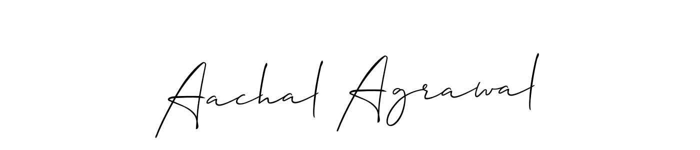 See photos of Aachal Agrawal official signature by Spectra . Check more albums & portfolios. Read reviews & check more about Allison_Script font. Aachal Agrawal signature style 2 images and pictures png