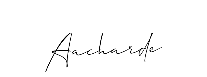 Here are the top 10 professional signature styles for the name Aacharde. These are the best autograph styles you can use for your name. Aacharde signature style 2 images and pictures png