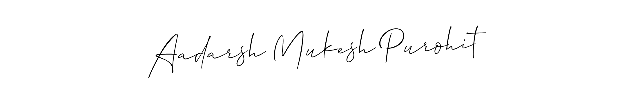 Once you've used our free online signature maker to create your best signature Allison_Script style, it's time to enjoy all of the benefits that Aadarsh Mukesh Purohit name signing documents. Aadarsh Mukesh Purohit signature style 2 images and pictures png