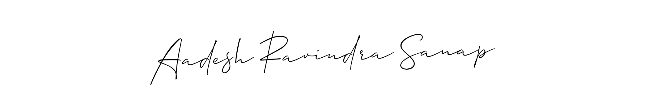 Once you've used our free online signature maker to create your best signature Allison_Script style, it's time to enjoy all of the benefits that Aadesh Ravindra Sanap name signing documents. Aadesh Ravindra Sanap signature style 2 images and pictures png