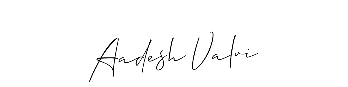 Make a short Aadesh Valvi signature style. Manage your documents anywhere anytime using Allison_Script. Create and add eSignatures, submit forms, share and send files easily. Aadesh Valvi signature style 2 images and pictures png