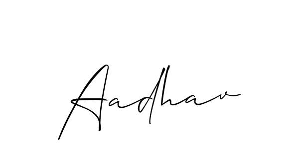 Make a short Aadhav signature style. Manage your documents anywhere anytime using Allison_Script. Create and add eSignatures, submit forms, share and send files easily. Aadhav signature style 2 images and pictures png