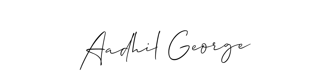 See photos of Aadhil George official signature by Spectra . Check more albums & portfolios. Read reviews & check more about Allison_Script font. Aadhil George signature style 2 images and pictures png