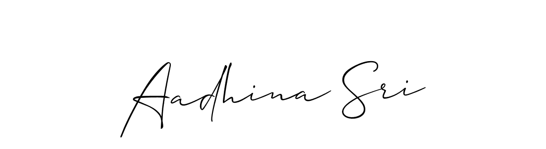 You can use this online signature creator to create a handwritten signature for the name Aadhina Sri. This is the best online autograph maker. Aadhina Sri signature style 2 images and pictures png