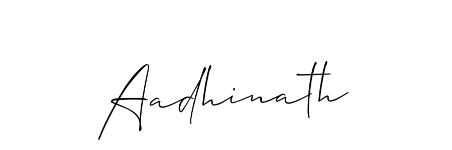 Best and Professional Signature Style for Aadhinath. Allison_Script Best Signature Style Collection. Aadhinath signature style 2 images and pictures png