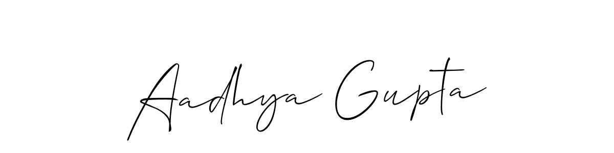 This is the best signature style for the Aadhya Gupta name. Also you like these signature font (Allison_Script). Mix name signature. Aadhya Gupta signature style 2 images and pictures png