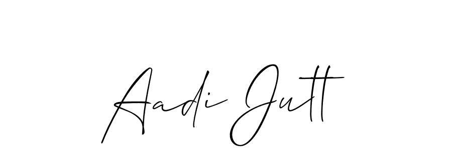 Here are the top 10 professional signature styles for the name Aadi Jutt. These are the best autograph styles you can use for your name. Aadi Jutt signature style 2 images and pictures png