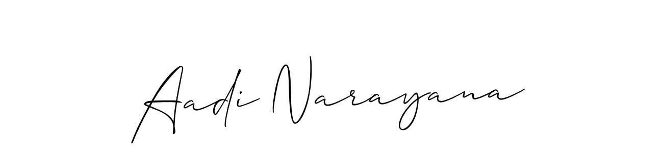 How to Draw Aadi Narayana signature style? Allison_Script is a latest design signature styles for name Aadi Narayana. Aadi Narayana signature style 2 images and pictures png