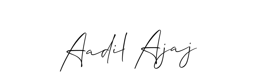 Check out images of Autograph of Aadil Ajaj name. Actor Aadil Ajaj Signature Style. Allison_Script is a professional sign style online. Aadil Ajaj signature style 2 images and pictures png