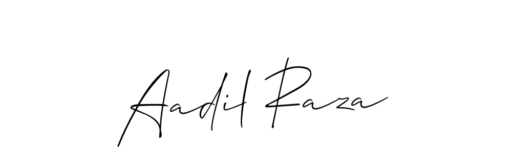 Make a beautiful signature design for name Aadil Raza. Use this online signature maker to create a handwritten signature for free. Aadil Raza signature style 2 images and pictures png