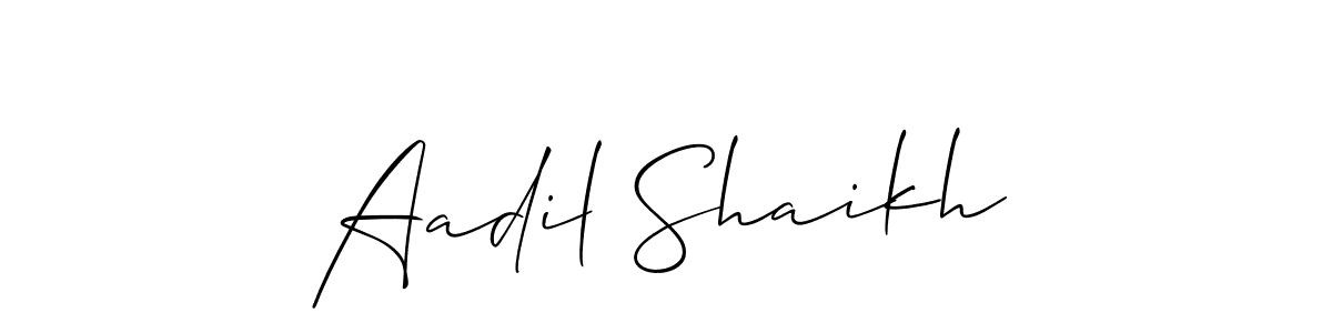 Here are the top 10 professional signature styles for the name Aadil Shaikh. These are the best autograph styles you can use for your name. Aadil Shaikh signature style 2 images and pictures png