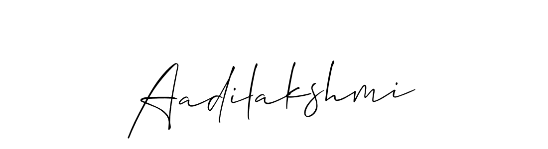 You should practise on your own different ways (Allison_Script) to write your name (Aadilakshmi) in signature. don't let someone else do it for you. Aadilakshmi signature style 2 images and pictures png