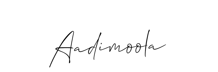 Once you've used our free online signature maker to create your best signature Allison_Script style, it's time to enjoy all of the benefits that Aadimoola name signing documents. Aadimoola signature style 2 images and pictures png