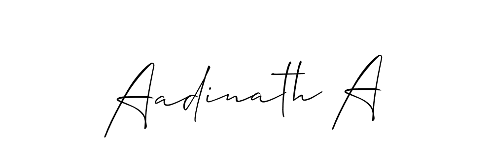 Check out images of Autograph of Aadinath A name. Actor Aadinath A Signature Style. Allison_Script is a professional sign style online. Aadinath A signature style 2 images and pictures png