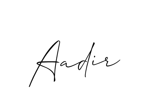 Make a short Aadir signature style. Manage your documents anywhere anytime using Allison_Script. Create and add eSignatures, submit forms, share and send files easily. Aadir signature style 2 images and pictures png