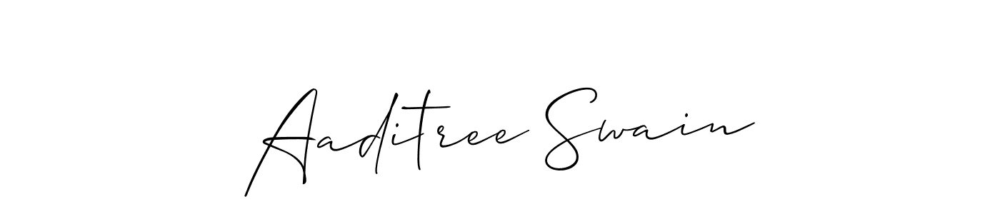 Make a beautiful signature design for name Aaditree Swain. Use this online signature maker to create a handwritten signature for free. Aaditree Swain signature style 2 images and pictures png