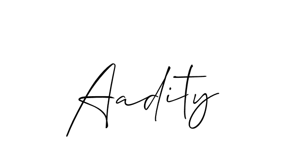 How to Draw Aadity signature style? Allison_Script is a latest design signature styles for name Aadity. Aadity signature style 2 images and pictures png