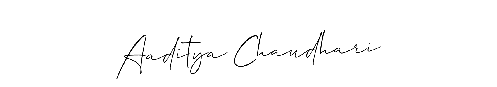 Here are the top 10 professional signature styles for the name Aaditya Chaudhari. These are the best autograph styles you can use for your name. Aaditya Chaudhari signature style 2 images and pictures png