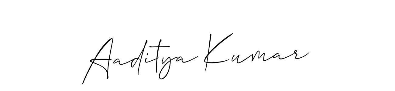 You can use this online signature creator to create a handwritten signature for the name Aaditya Kumar. This is the best online autograph maker. Aaditya Kumar signature style 2 images and pictures png