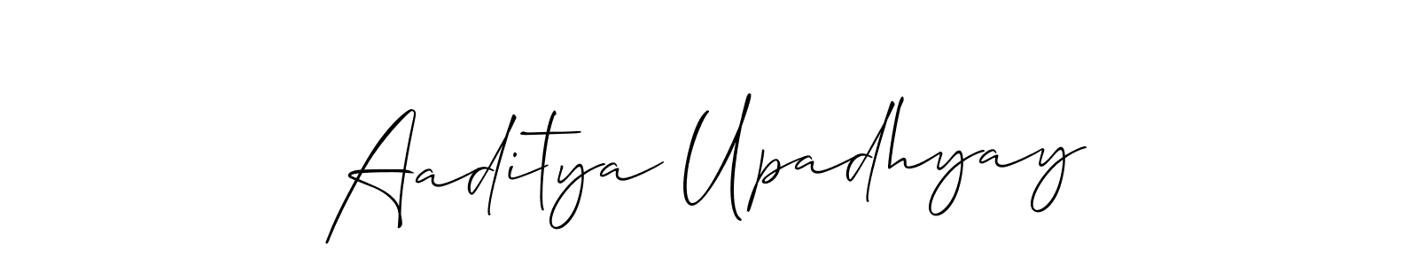 Best and Professional Signature Style for Aaditya Upadhyay. Allison_Script Best Signature Style Collection. Aaditya Upadhyay signature style 2 images and pictures png