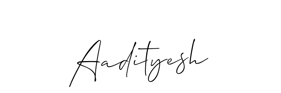 How to make Aadityesh name signature. Use Allison_Script style for creating short signs online. This is the latest handwritten sign. Aadityesh signature style 2 images and pictures png