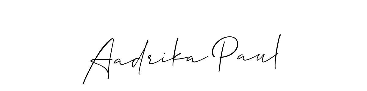 See photos of Aadrika Paul official signature by Spectra . Check more albums & portfolios. Read reviews & check more about Allison_Script font. Aadrika Paul signature style 2 images and pictures png