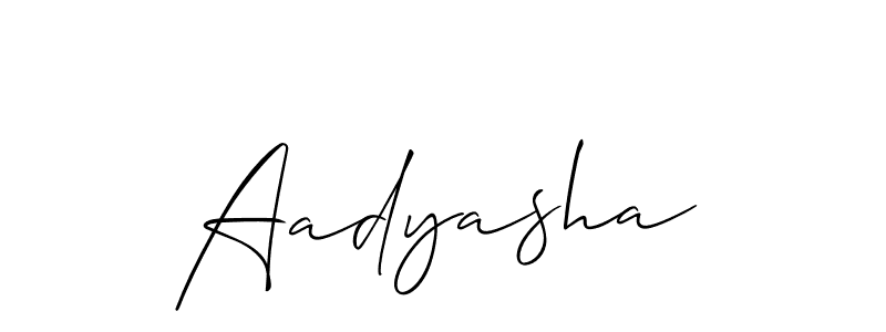 How to Draw Aadyasha signature style? Allison_Script is a latest design signature styles for name Aadyasha. Aadyasha signature style 2 images and pictures png