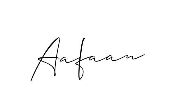 if you are searching for the best signature style for your name Aafaan. so please give up your signature search. here we have designed multiple signature styles  using Allison_Script. Aafaan signature style 2 images and pictures png