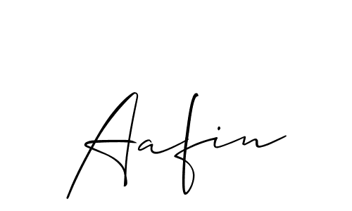 Best and Professional Signature Style for Aafin. Allison_Script Best Signature Style Collection. Aafin signature style 2 images and pictures png