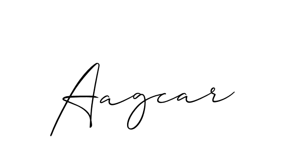 You can use this online signature creator to create a handwritten signature for the name Aagcar. This is the best online autograph maker. Aagcar signature style 2 images and pictures png