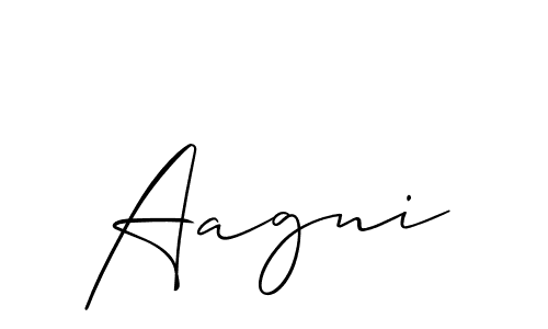 Also You can easily find your signature by using the search form. We will create Aagni name handwritten signature images for you free of cost using Allison_Script sign style. Aagni signature style 2 images and pictures png